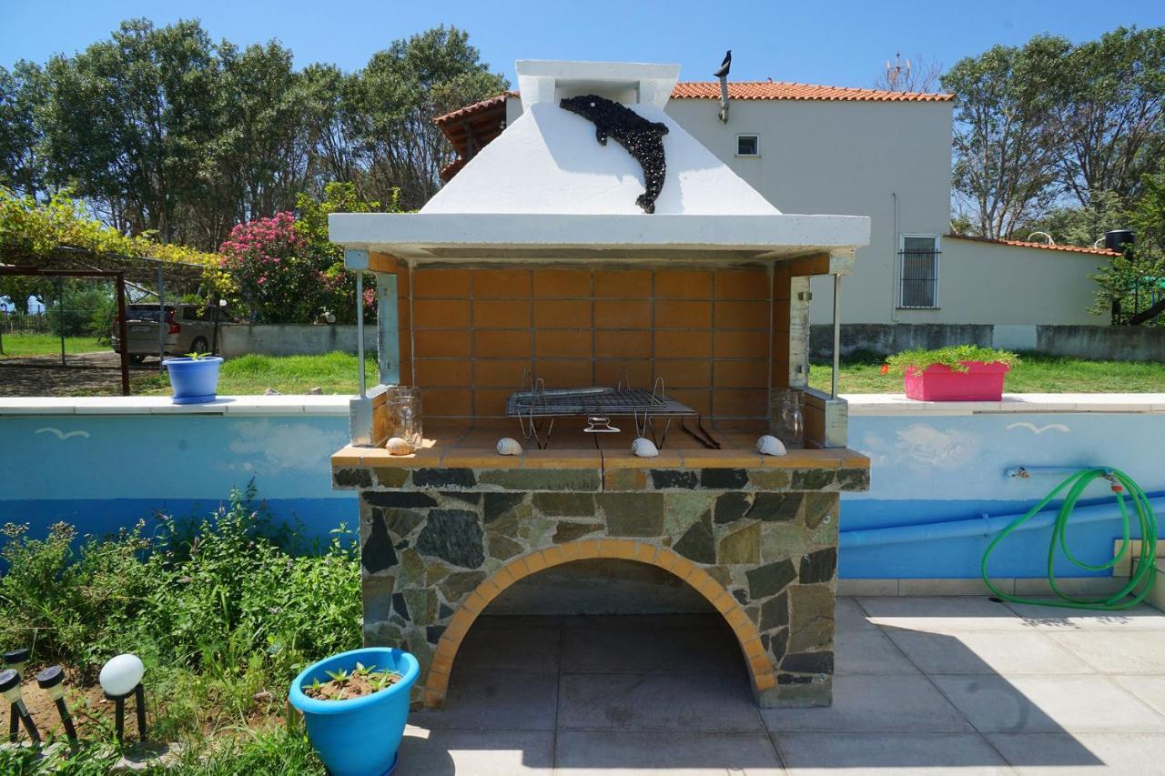 Dolphins House Villa Paralia Avdhiron Dış mekan fotoğraf