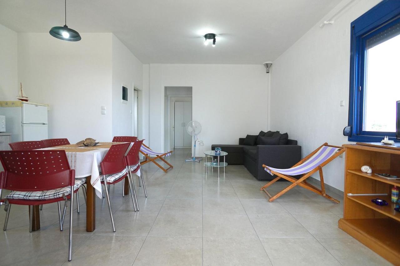 Dolphins House Villa Paralia Avdhiron Dış mekan fotoğraf