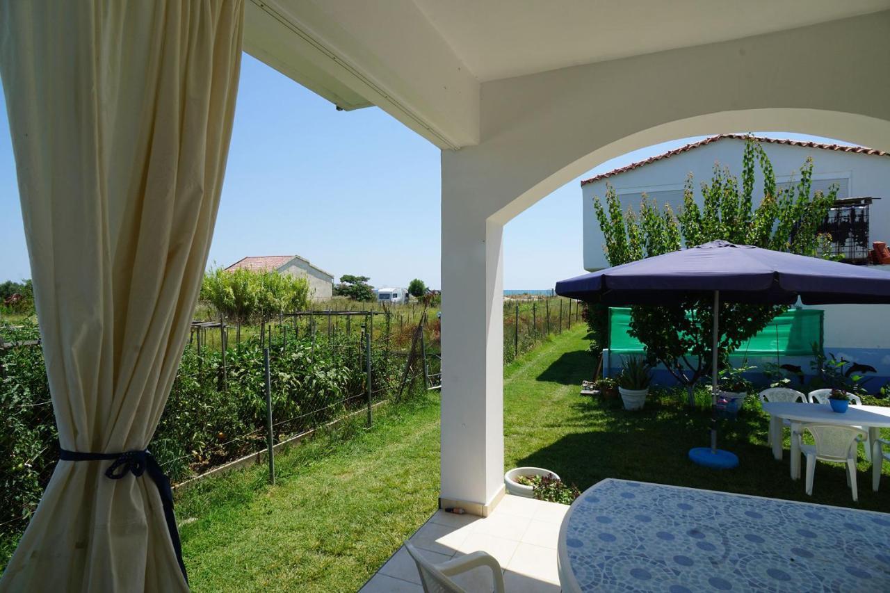 Dolphins House Villa Paralia Avdhiron Dış mekan fotoğraf