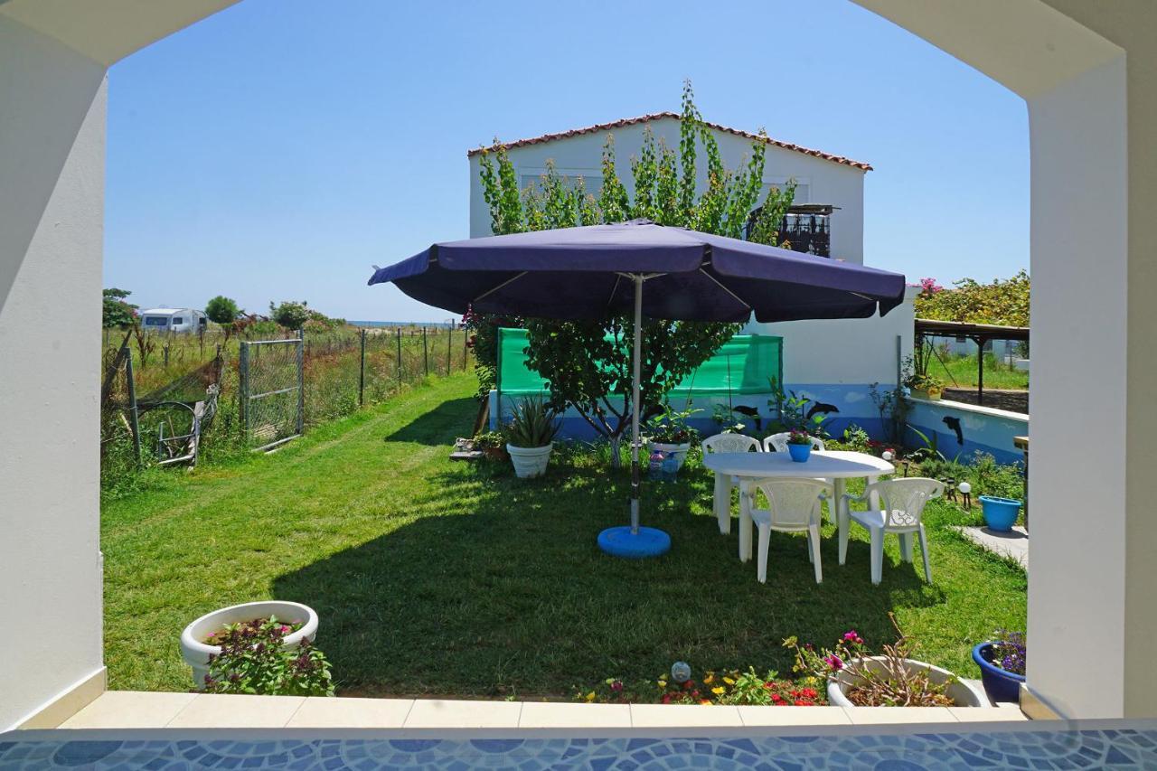Dolphins House Villa Paralia Avdhiron Dış mekan fotoğraf