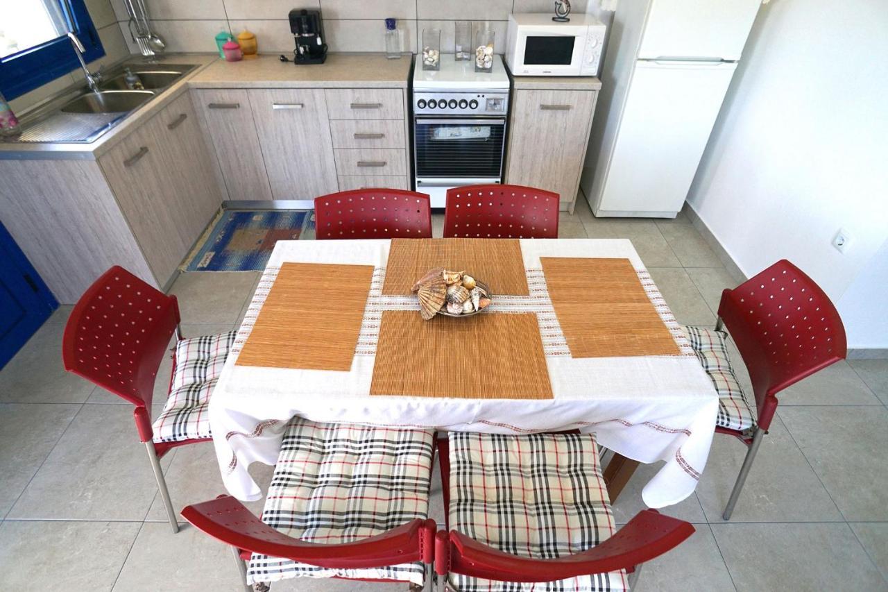 Dolphins House Villa Paralia Avdhiron Dış mekan fotoğraf