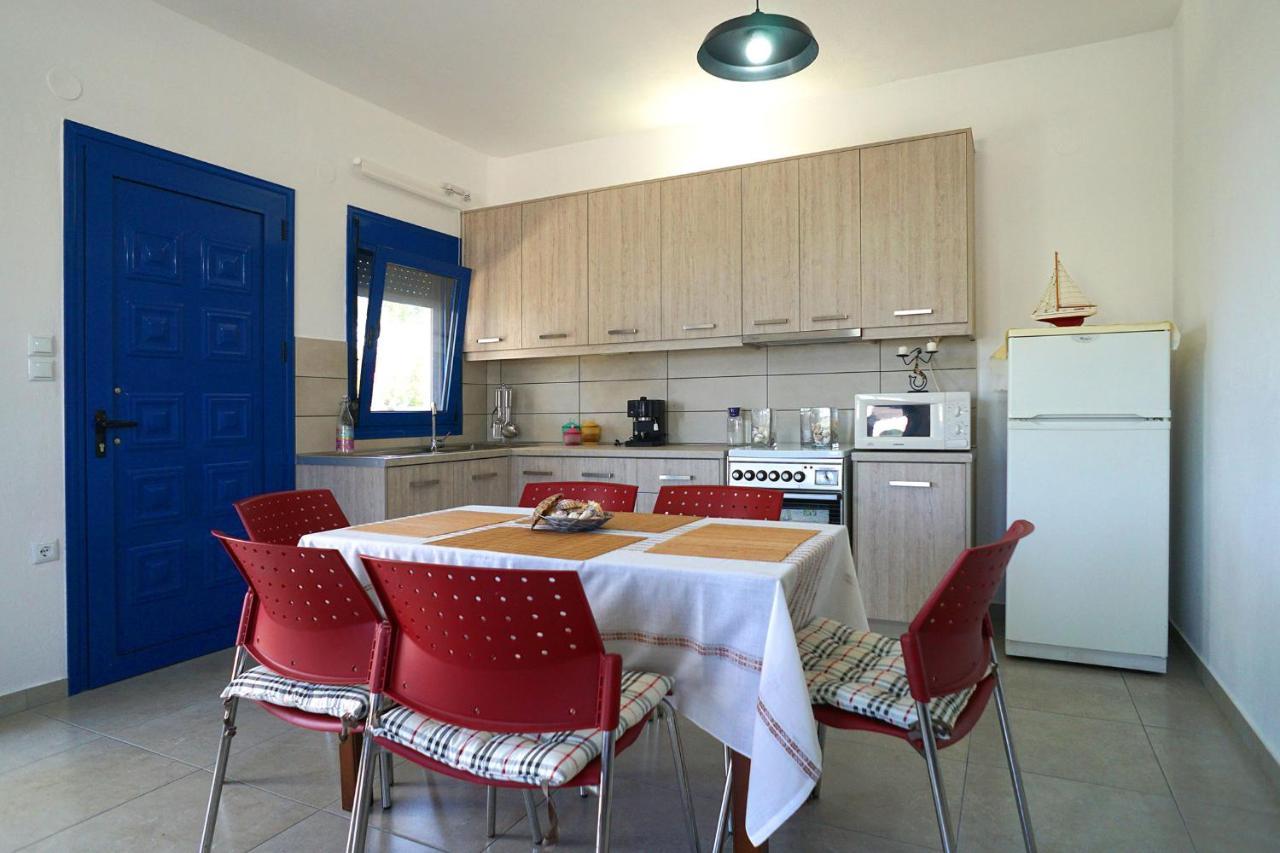 Dolphins House Villa Paralia Avdhiron Dış mekan fotoğraf